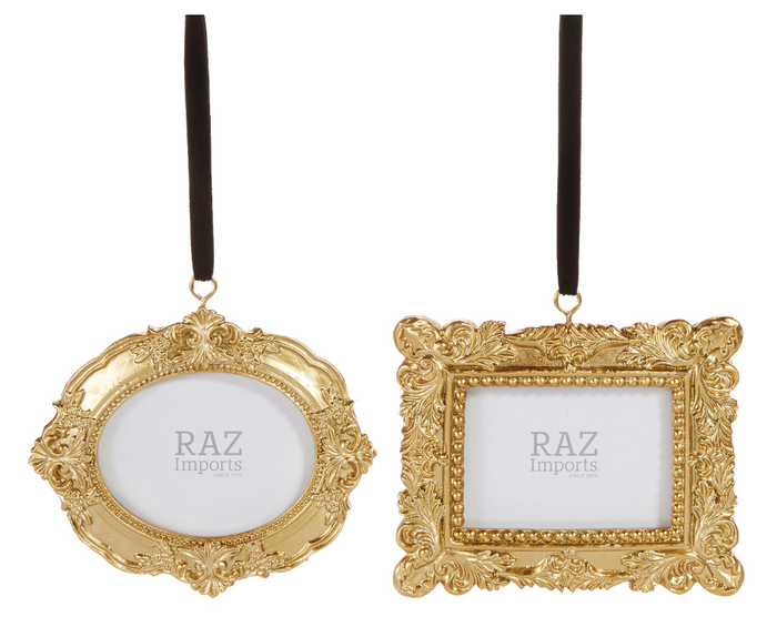 Vintage Photo Frame Ornament