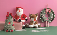 Light-Up Christmas Plush Pals