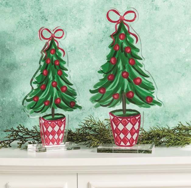 Topiary Acrylic Sitters