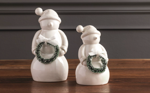 Ceramic Snowmen