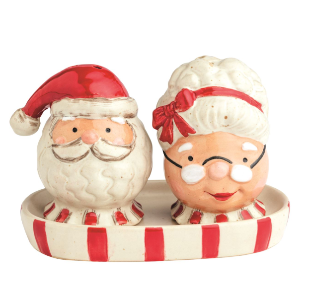 Mr & Mrs Claus Salt & Pepper