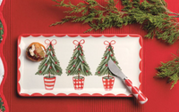 Tree Topiary Tray Set