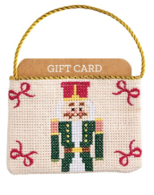 Christmas Needlepoint Gift Card Pouches