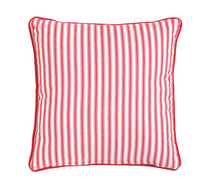 Lattice Block Print Quilted Pillow