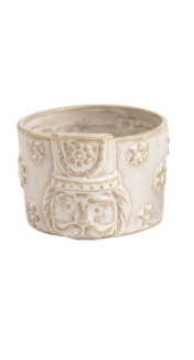 White Christmas Tidbit Bowls