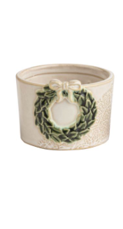 White Christmas Tidbit Bowls