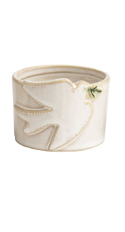 White Christmas Tidbit Bowls