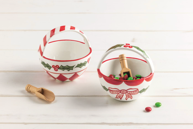 Christmas Tidbit Dish Sets
