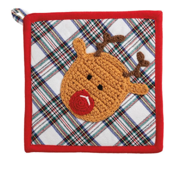 Tartan Crochet Trivet