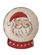 Snow Globe Tidbit Trays