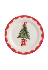 Christmas Tidbit Plates