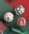 Christmas Pet Tennis Balls