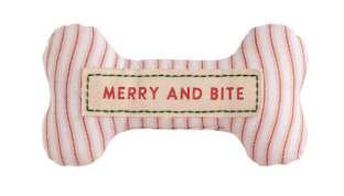 Embroidered Dog Bone Toys