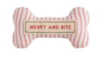Embroidered Dog Bone Toys