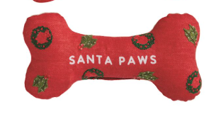 Embroidered Dog Bone Toys
