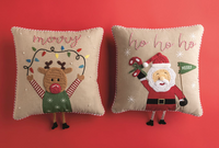 Christmas Dangle Leg Pillows