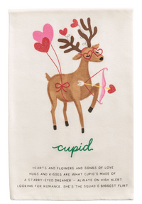 Reindeer Poem Tea Towels