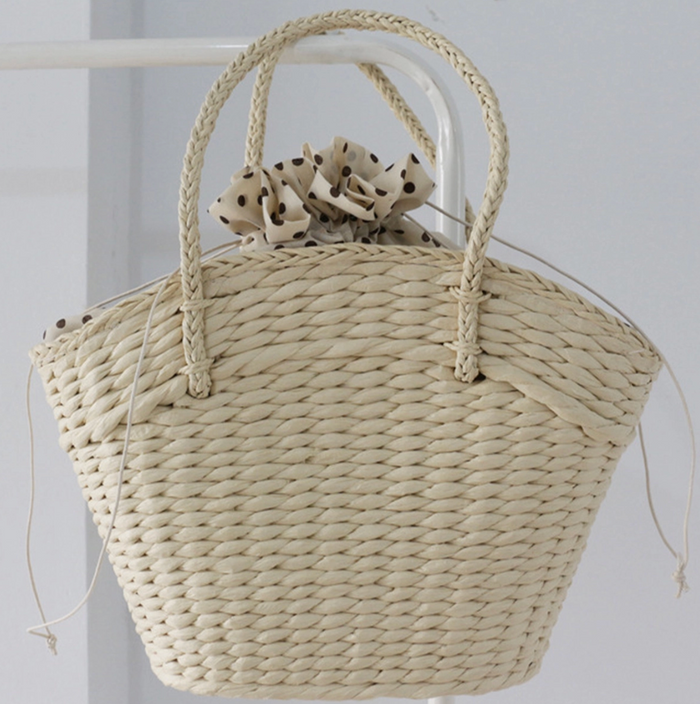 Woven Straw Tote