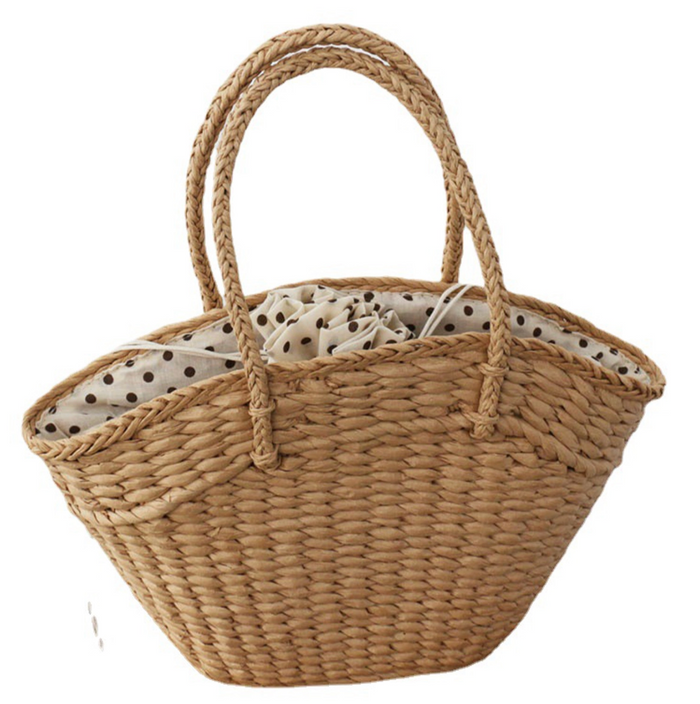 Woven Straw Tote