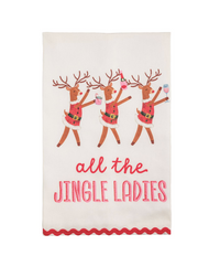 Glitter Holiday Bar Towels