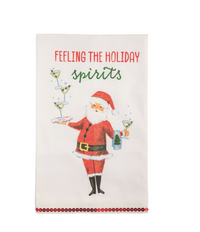 Glitter Holiday Bar Towels