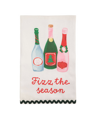 Glitter Holiday Bar Towels