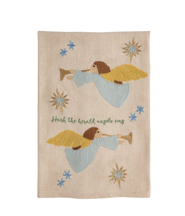 Nativity Embroidered Towel