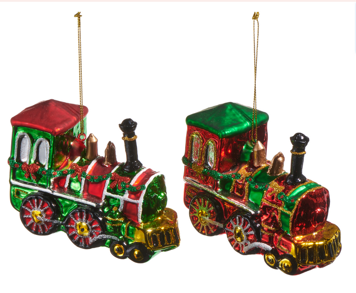 Vintage Train Ornament