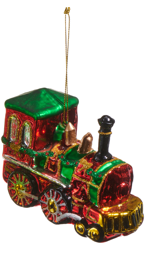 Vintage Train Ornament