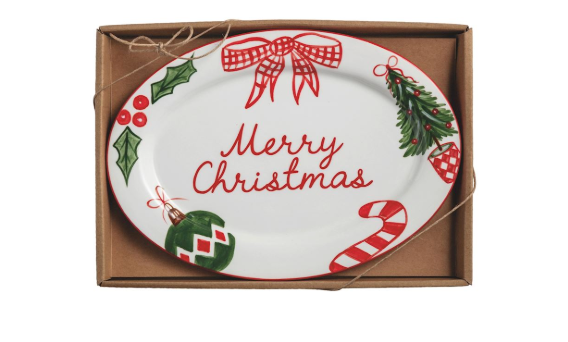 Holiday Sentiment Plates