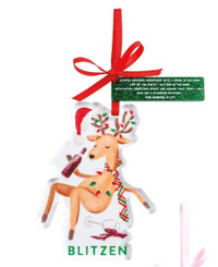 Santa's Reindeer Ornaments