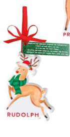Santa's Reindeer Ornaments