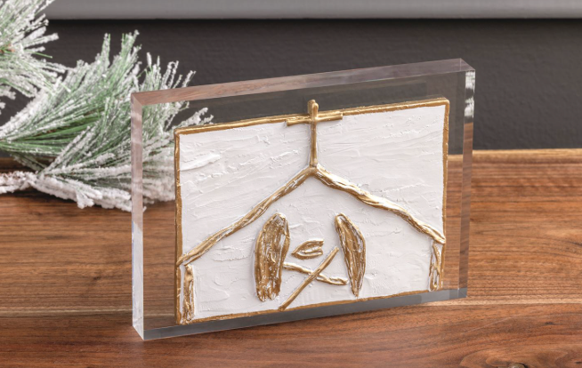 Nativity Acrylic Plaque