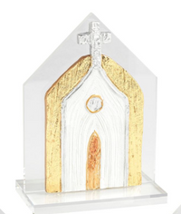 Painted Acrylic Churches