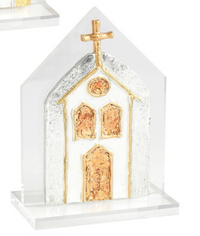 Painted Acrylic Churches