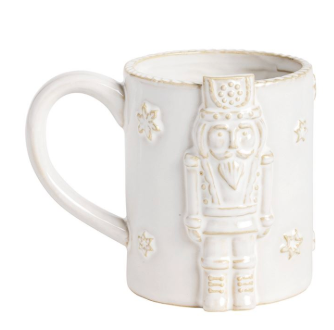 White Christmas Mugs
