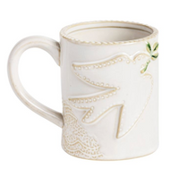 White Christmas Mugs