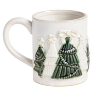 White Christmas Mugs