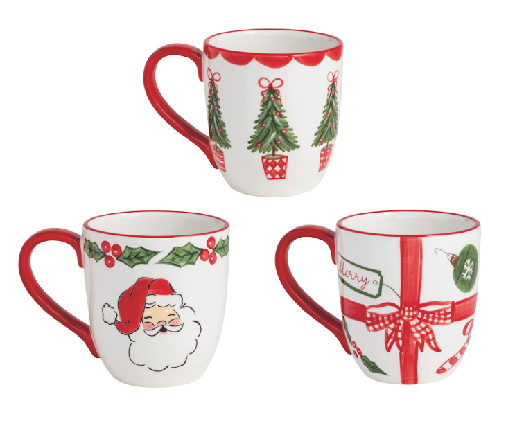 Christmas Painted Mugs