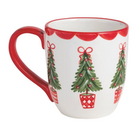 Christmas Painted Mugs