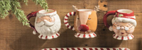 Christmas Pedestal Mugs