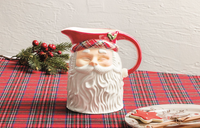 Tartan Santa Pitcher
