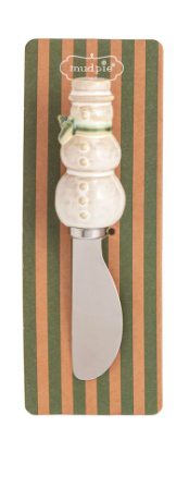 White Christmas Figural Spreaders