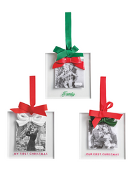 Bow Frame Ornaments