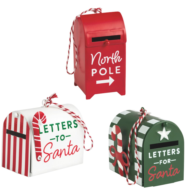 Letters To Santa Ornaments