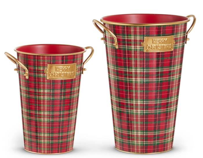 Plaid Bucket
