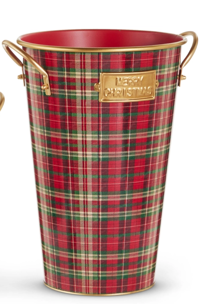 Plaid Bucket