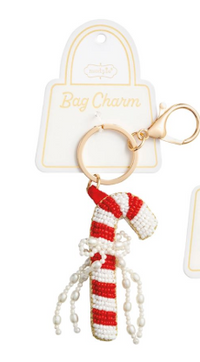 Holiday Beaded Bag Charms