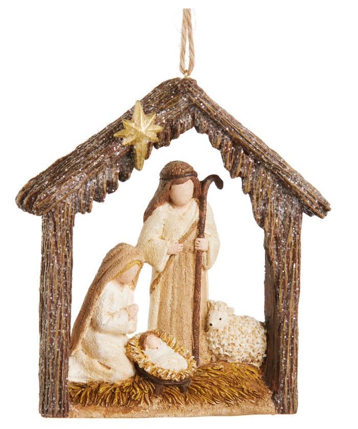 Holy Family Ornament