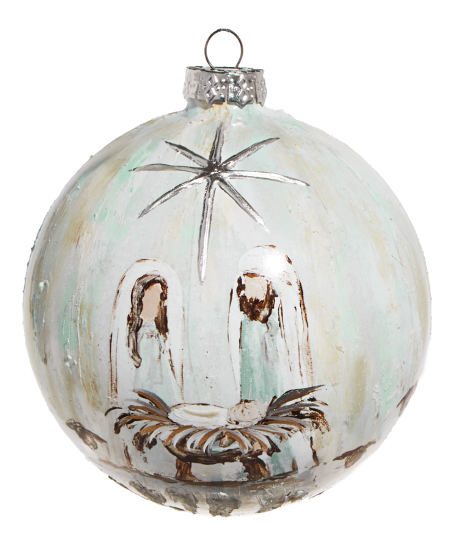 Holy Family Ball Ornament